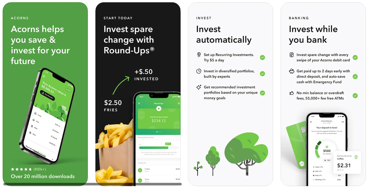 acorns app