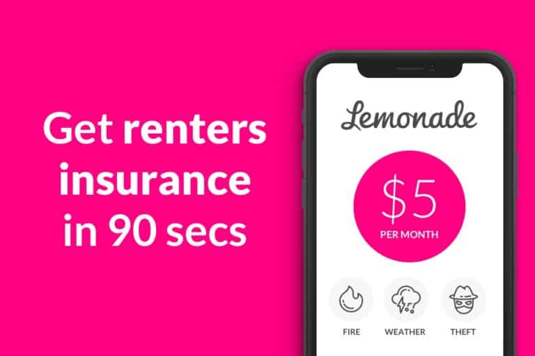 Lemonade Insurance Review Pay as Low as 5/Mo for Cheap Renters Insurance